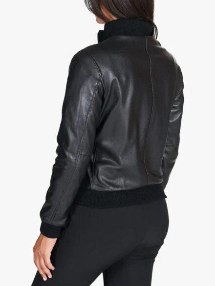 G155 Black Nappa Leather Jacket