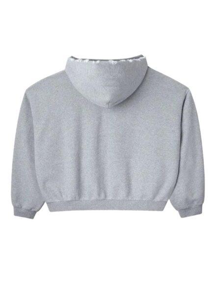 GV Raspberry Hills Script Hoodie Grey