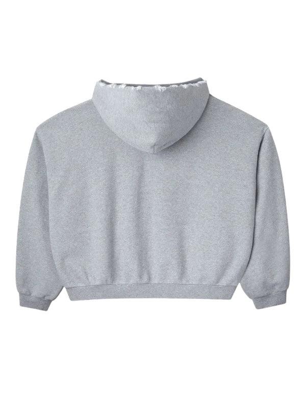 GV Raspberry Hills Script Hoodie Grey