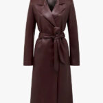 Gabbi Vegan Leather Trench Coat