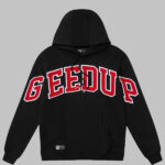 Geedup Team Logo Hoodie Black and Red