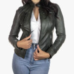 Giulia Women s Green Jacket