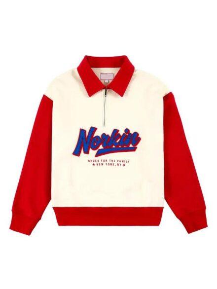 Golf Wang x Marty Supreme Rockwell Norkin Quarter Zip Sweatshirt