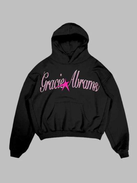 Gracie Abrams Black Star Hoodie