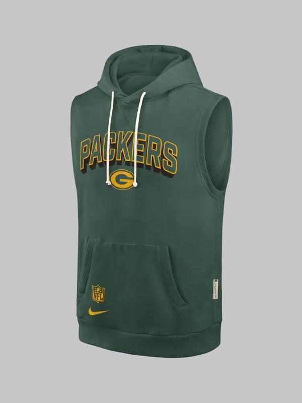 Green Bay Packers Matt LaFleur Sleeveless Hoodie