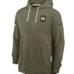 Green Bay Packers Salute to Service Hoodie 2025