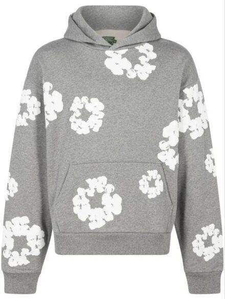Grey Denim Tears Hoodie