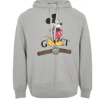 Gucci Mickey Mouse Hoodie Grey