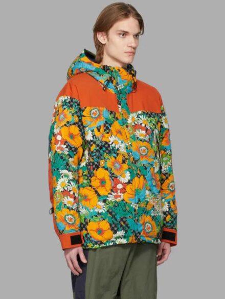 Gucci Multicolor The North Face Edition Down Jacket