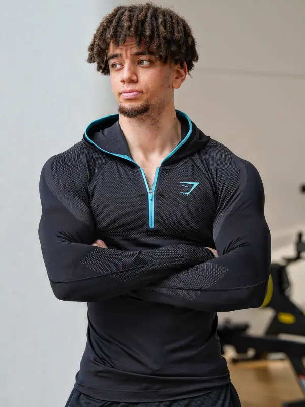 Gymshark Onyx V5 Seamless Hoodie