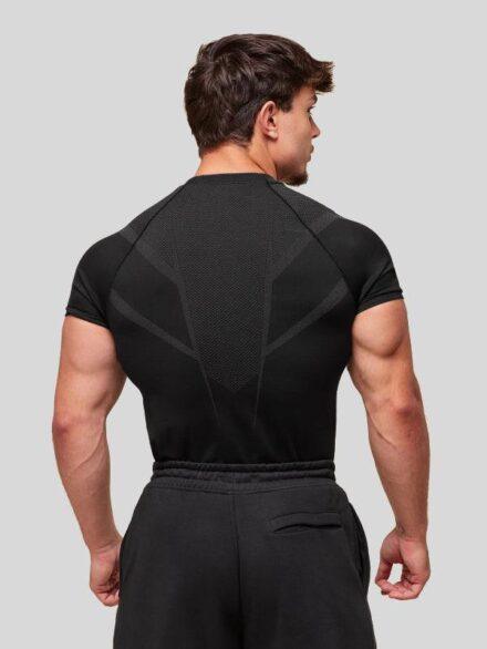 Gymshark Onyx 5 0 Black T shirt