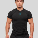 Gymshark Onyx 5 0 Seamless T shirt Black