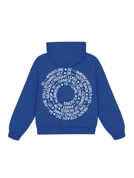 Harry Styles Kiss All The Time Disco Occasionally Blue Hoodie 1
