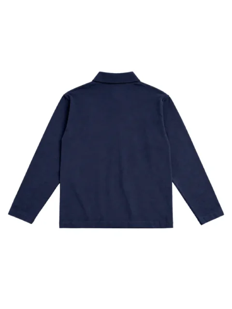 Harry Styles Kiss All The Time Disco Occasionally Embroidered Rugby Shirt Blue