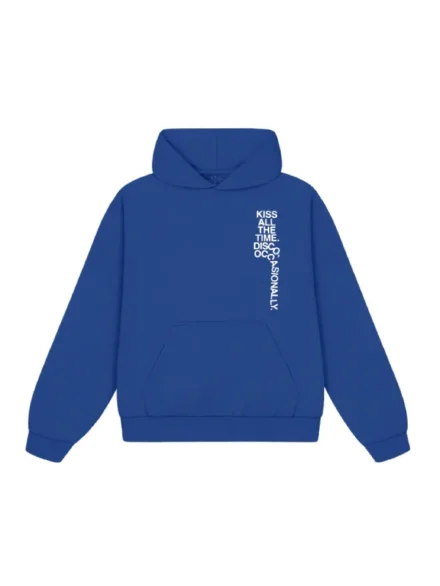 Harry Styles Kiss All The Time Disco Occasionally Hoodie Blue 1