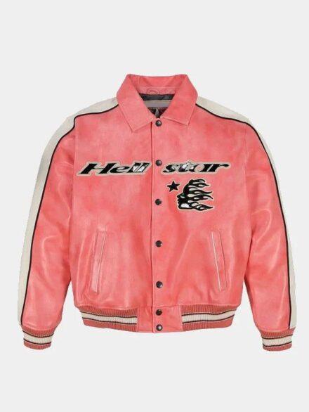 Hellstar x Avirex Leather Jacket