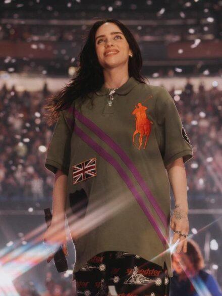 Hit Me Hard And Soft Tour Billie Eilish Rugby Shirt