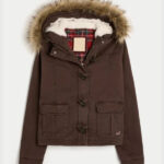 Hollister Vault Jacket Brown