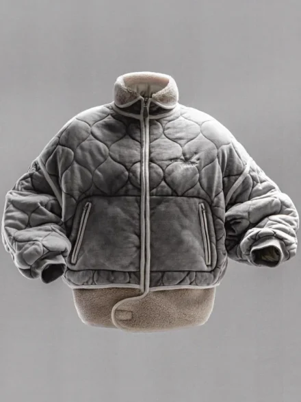 Huni Quilted Aviator Jacket