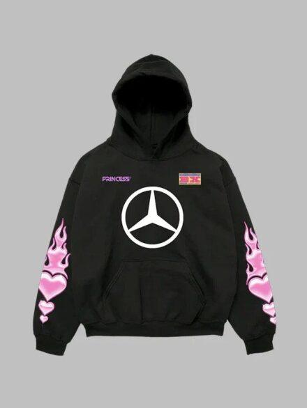 Ice Spice x Mercedes Benz Hoodie Black