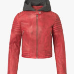 Inferno Whirl Men s Distressed Leather Jacket