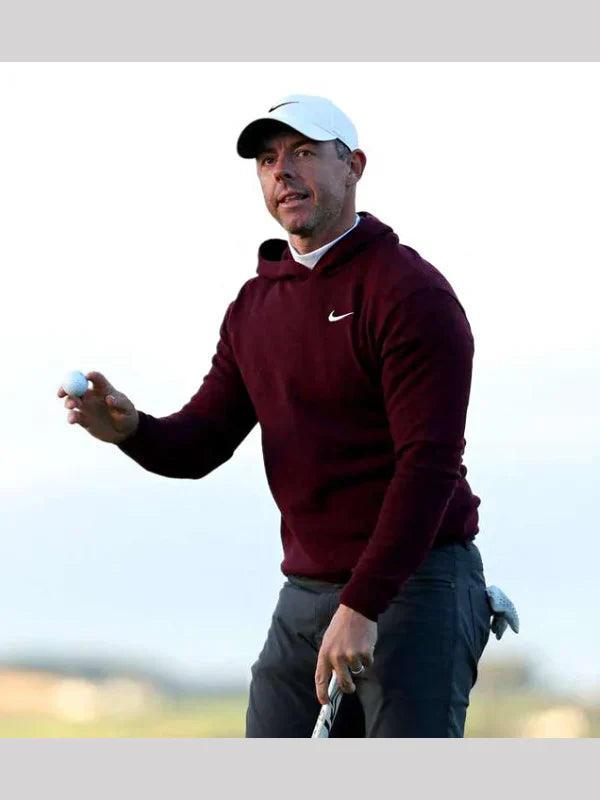 Irish Open McIlroy s Hoodie Maroon