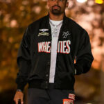 Jalen Hurts Wheaties Varsity Jacket Black