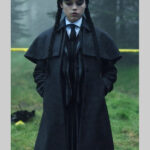Jenna Ortega Wednesday Season 2 Coat Grey