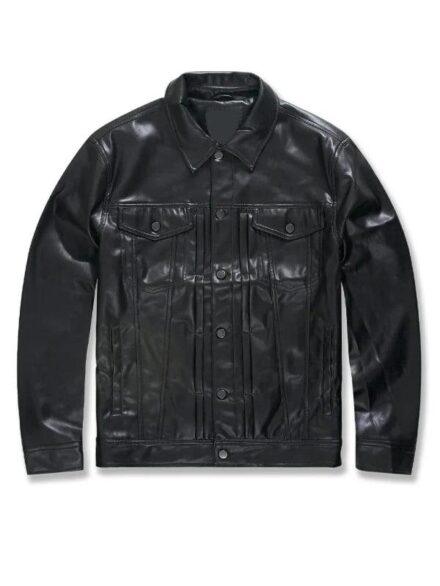 Jordan Craig Thriller Trucker Jacket Black