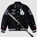 Joshua Vides Dodgers Jacket Black