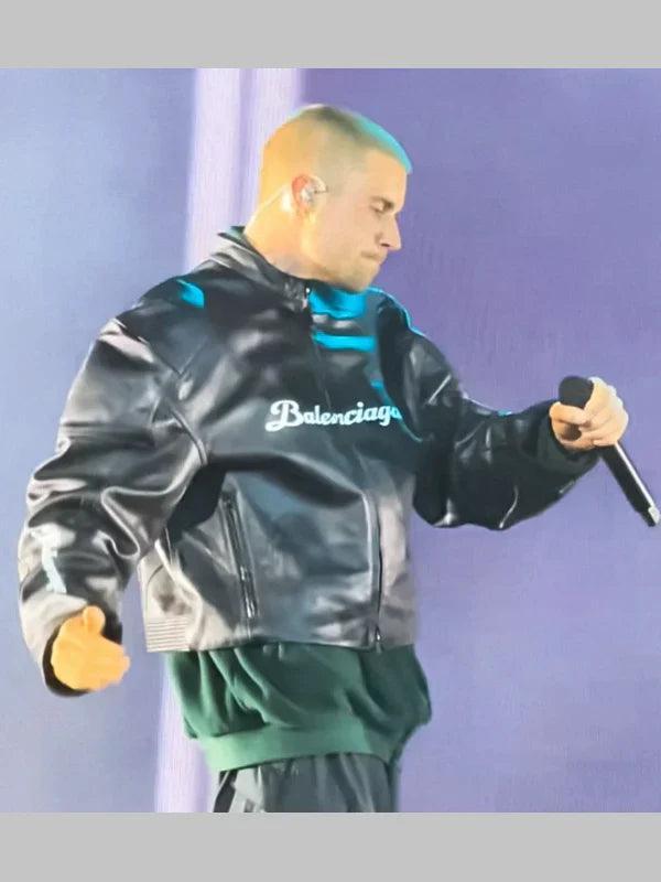 Justin Bieber Lamborghini x Balenciaga Biker Jacket