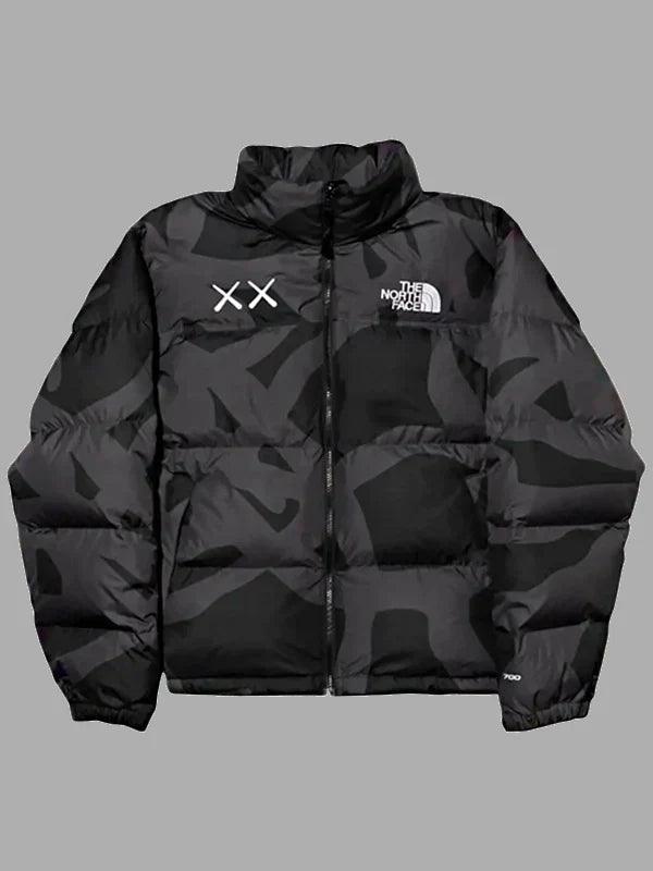Kaws X The North Face Retro 1996 Nuptse Jacket Black