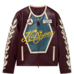 KidSuper X Mercedes Benz Racer Jacket Burgundy