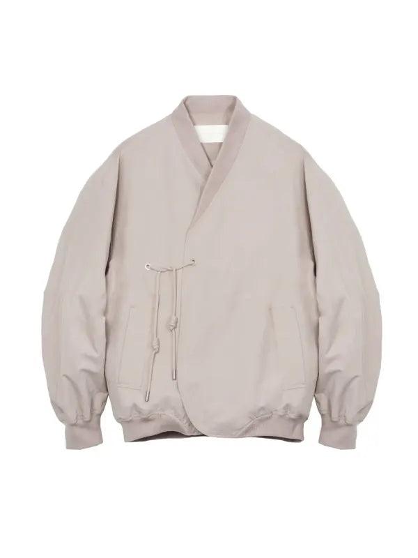 Kimono Bomber Jacket Beige