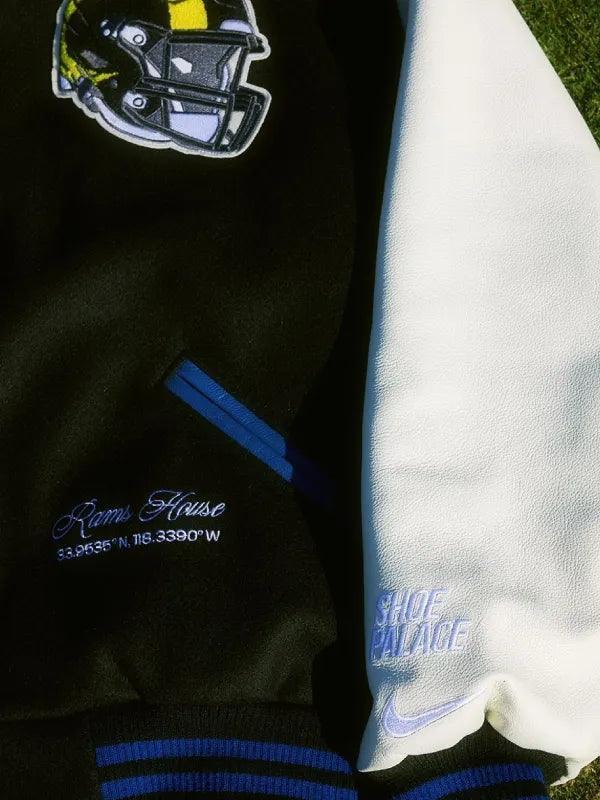 Kyren Williams LA Rams Nike Rivalries Shoe Palace Varsity Jacket
