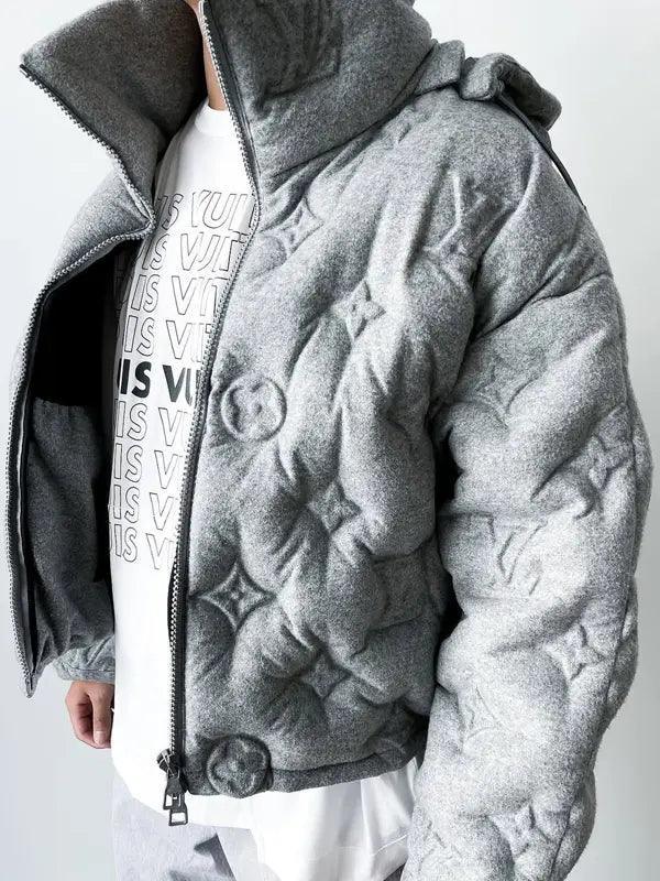 LV Grey Boyhood Puffer Jacket