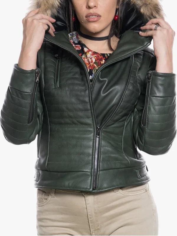 Lasmara Women s Green Jacket