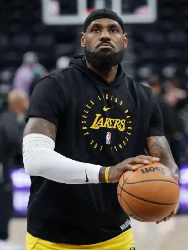 Lebron James Lakers Spotight Sleeveless Hoodie