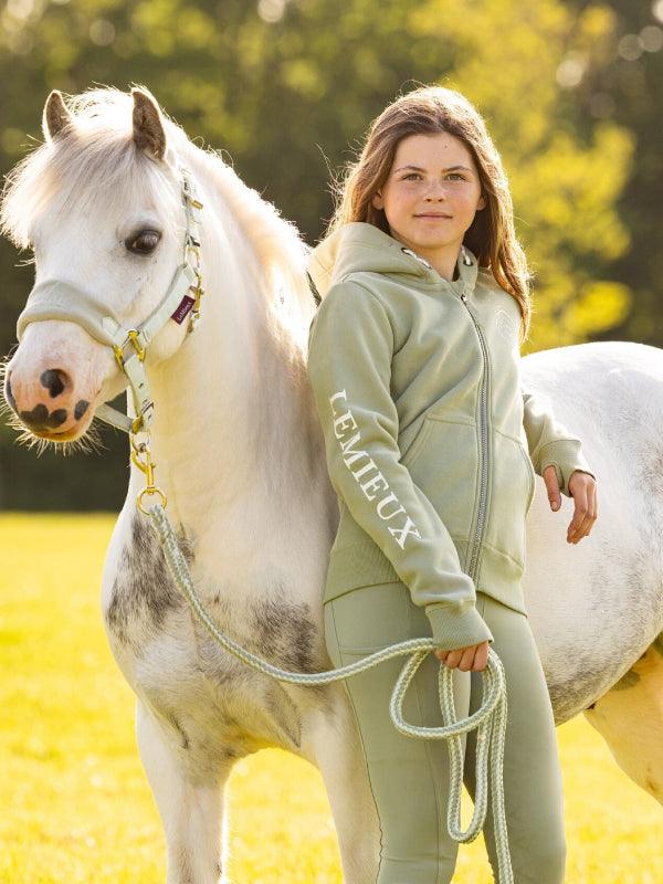 Lemieux Heidi Zip Up Hoodie Green