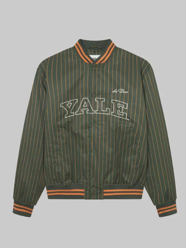 Les Deux Yale Varsity Tech Jacket Green