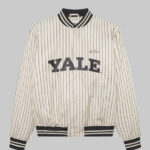 Les Deux Yale Varsity Tech Jacket Ivory