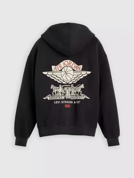 Levis Jordan Hoodie Black