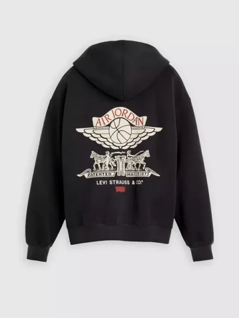 Levis Jordan Hoodie Black