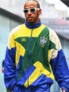 Lewis Hamilton Umbro Brazil 1990s Jacket