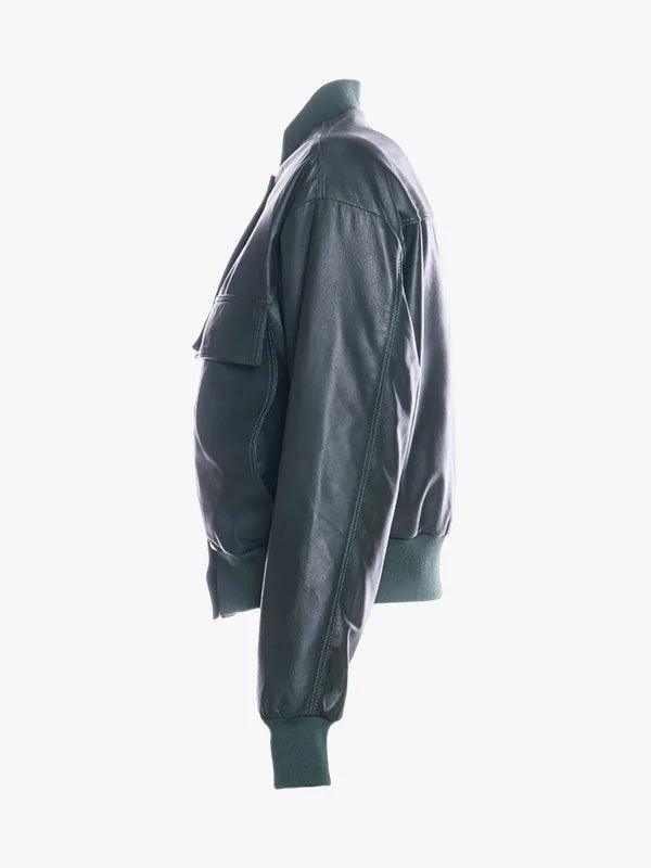 Lisa Womens Green Jacket