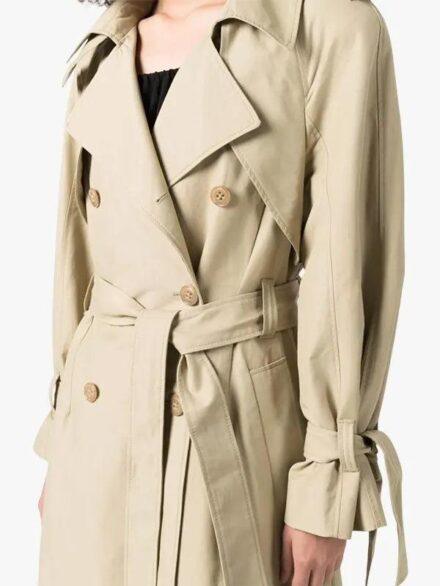 Long Dorothee Schumacher double breasted Trench Coat