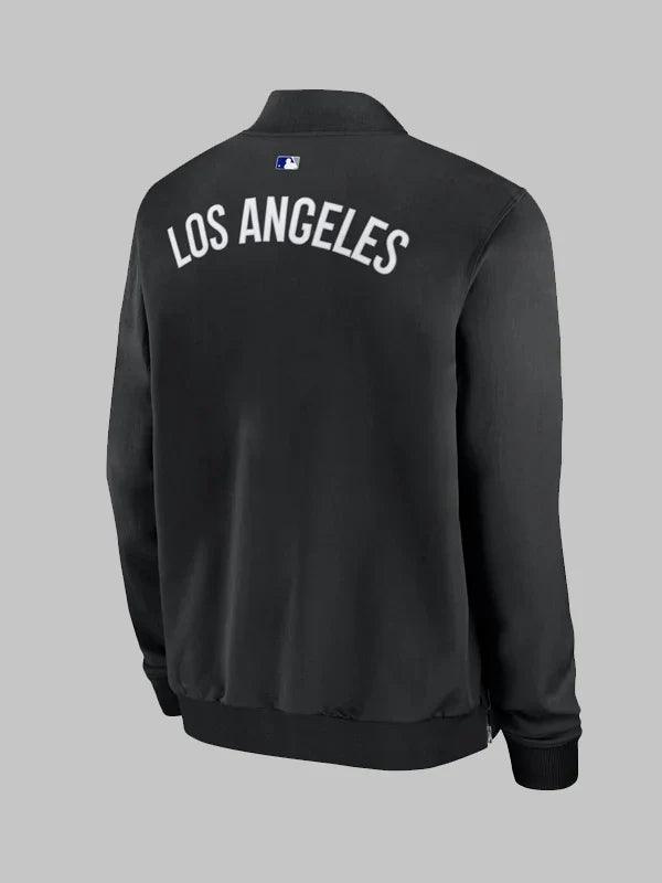 Los Angeles Dodgers Authentic Collection Dugout Men s Nike MLB Full Zip Bomber Jacket