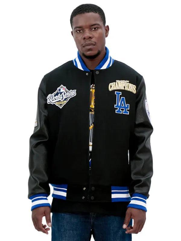 Los Angeles Dodgers MLB World Series 2025 Men s Rib Wool Varsity Jacket