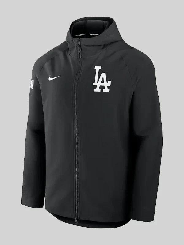Los Angeles Dodgers Nike Black Raglan Jacket