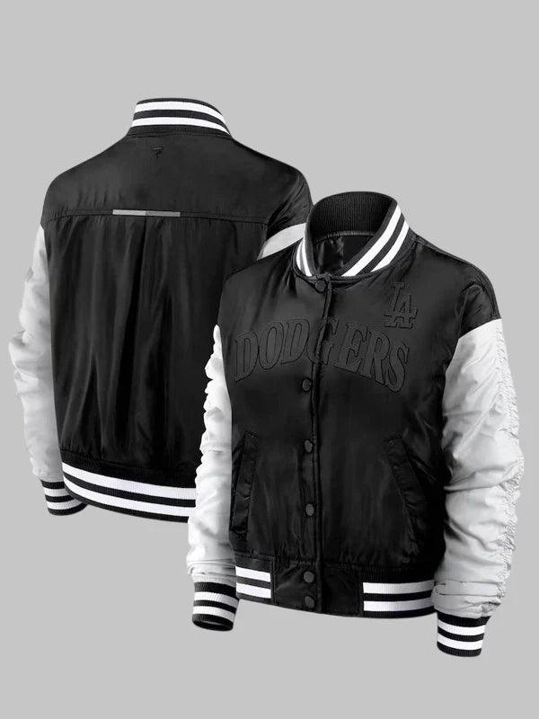 Los Angeles Dodgers Womens Elements WaveJacket Black